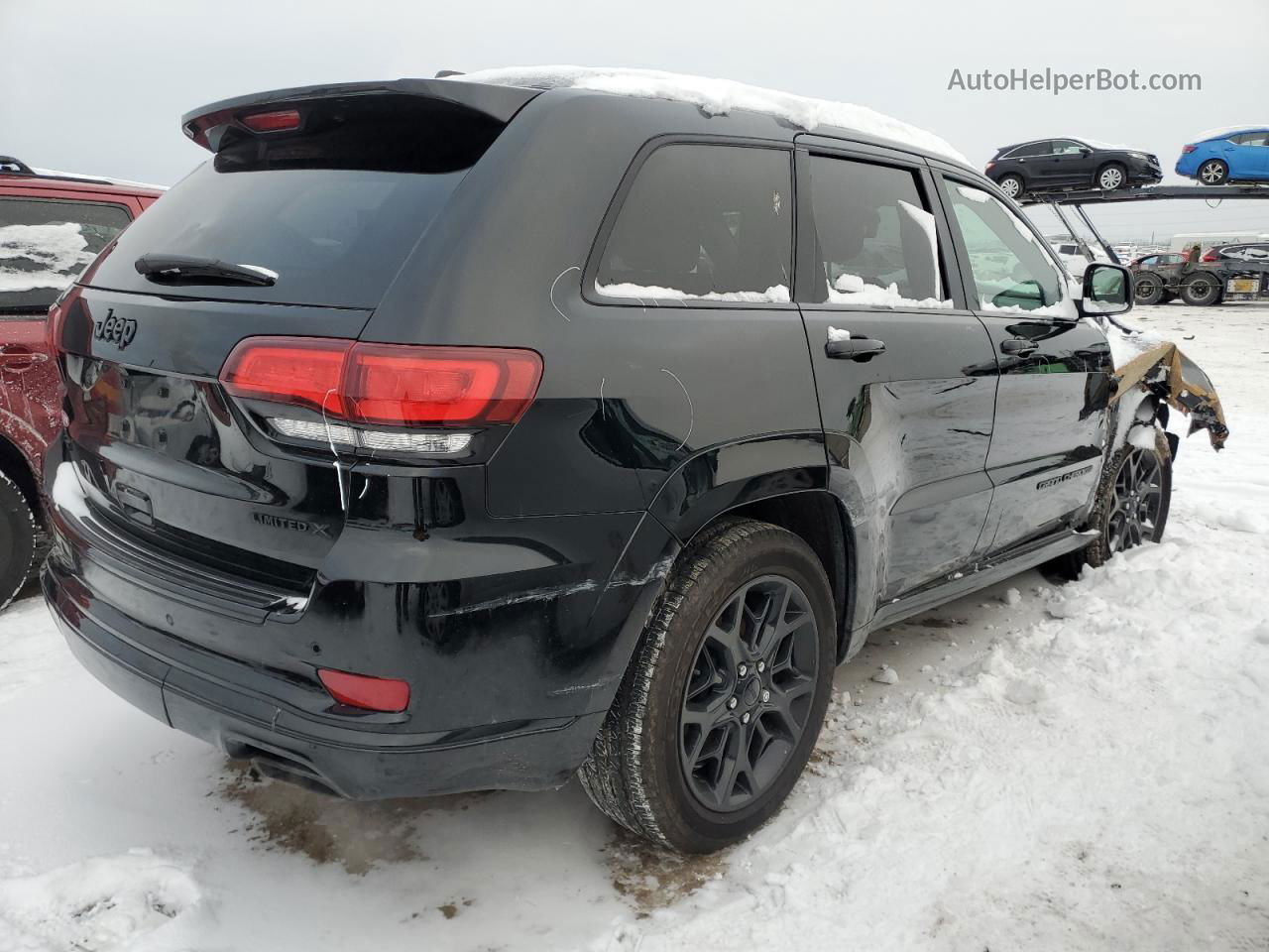 2021 Jeep Grand Cherokee Limited Черный vin: 1C4RJFBG3MC670051