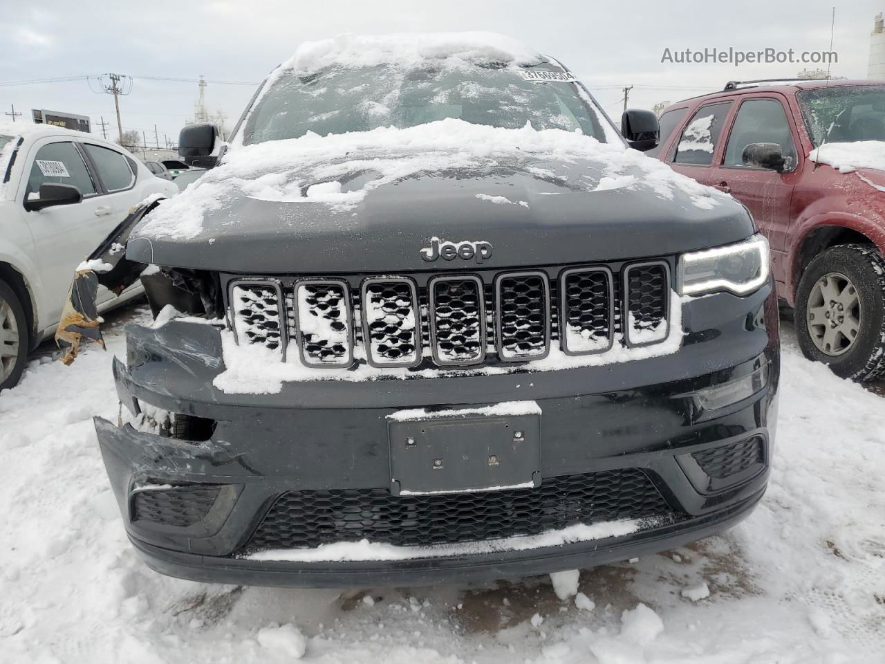 2021 Jeep Grand Cherokee Limited Черный vin: 1C4RJFBG3MC670051