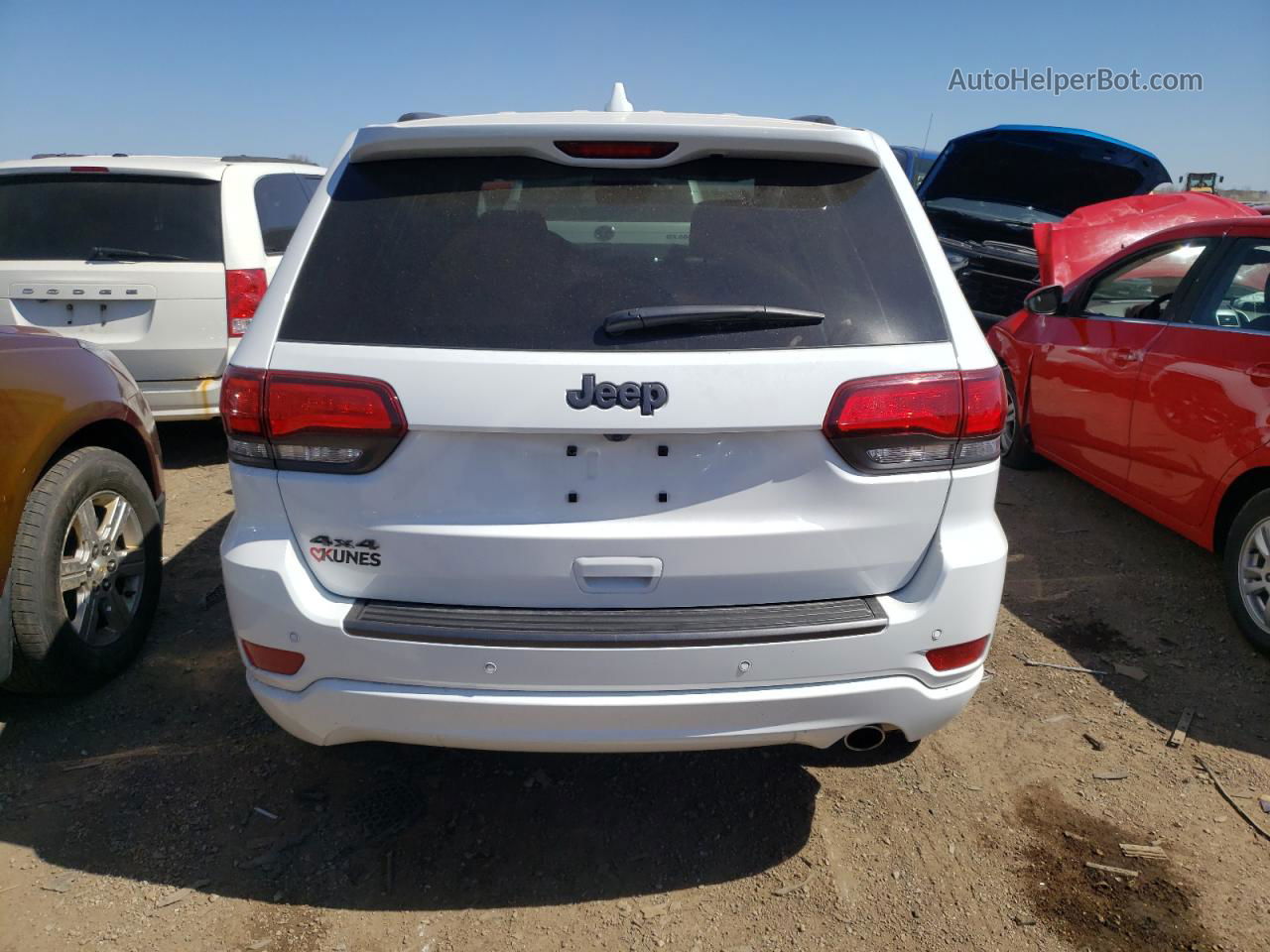 2021 Jeep Grand Cherokee Limited White vin: 1C4RJFBG3MC781229