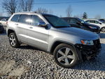 2014 Jeep Grand Cherokee Limited Silver vin: 1C4RJFBG4EC293814