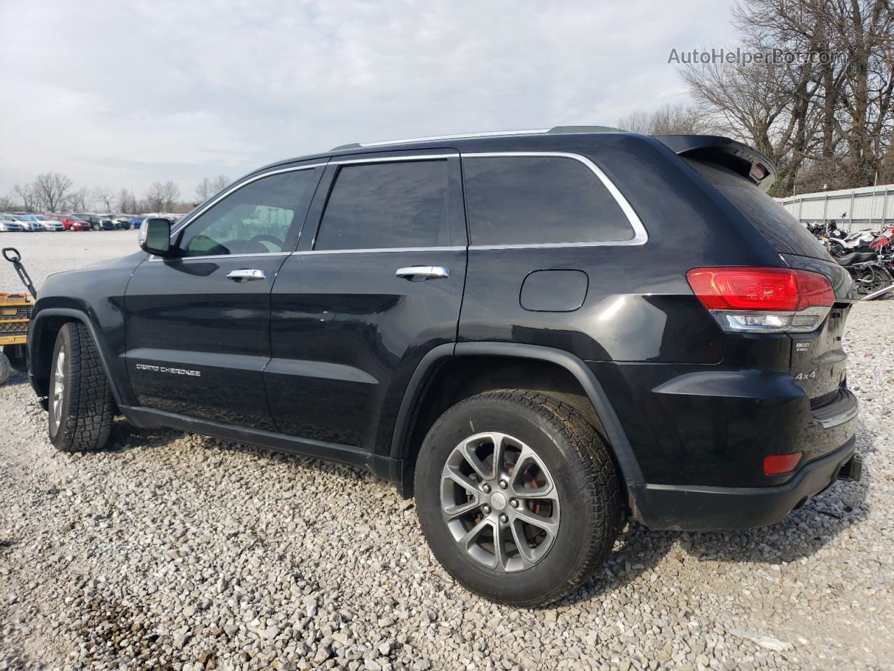 2014 Jeep Grand Cherokee Limited Black vin: 1C4RJFBG4EC376630