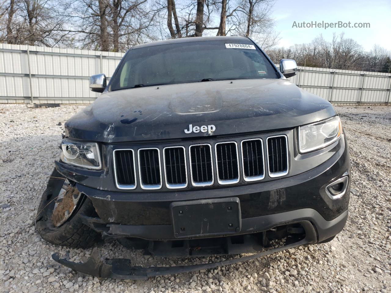 2014 Jeep Grand Cherokee Limited Black vin: 1C4RJFBG4EC376630