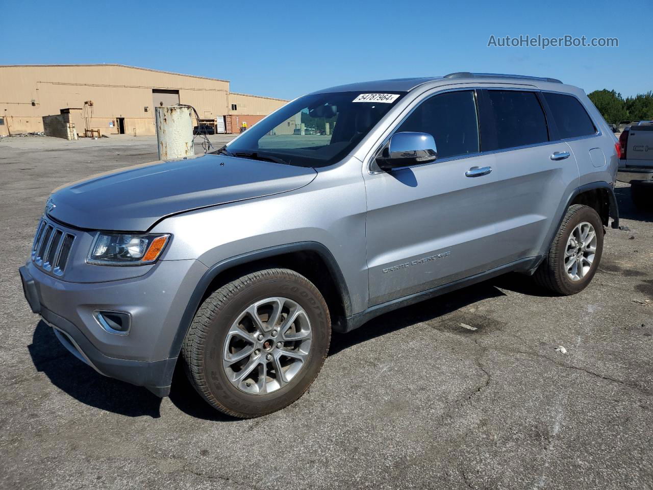 2014 Jeep Grand Cherokee Limited Серый vin: 1C4RJFBG4EC462665