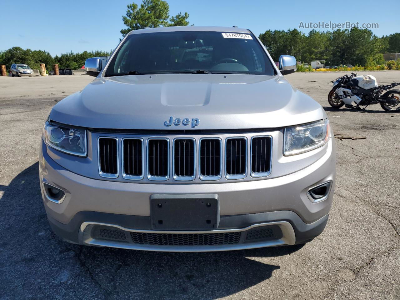 2014 Jeep Grand Cherokee Limited Серый vin: 1C4RJFBG4EC462665