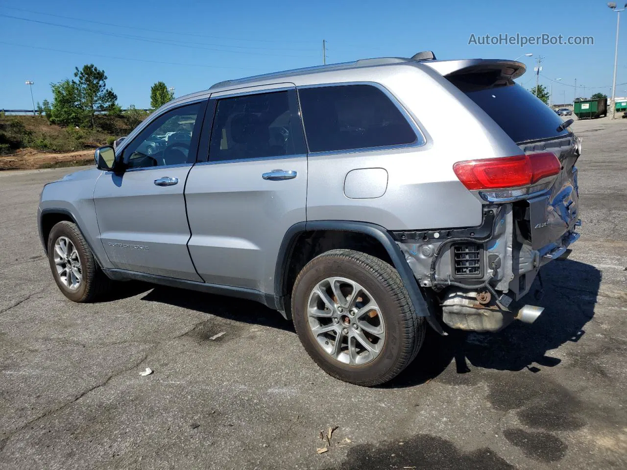 2014 Jeep Grand Cherokee Limited Серый vin: 1C4RJFBG4EC462665