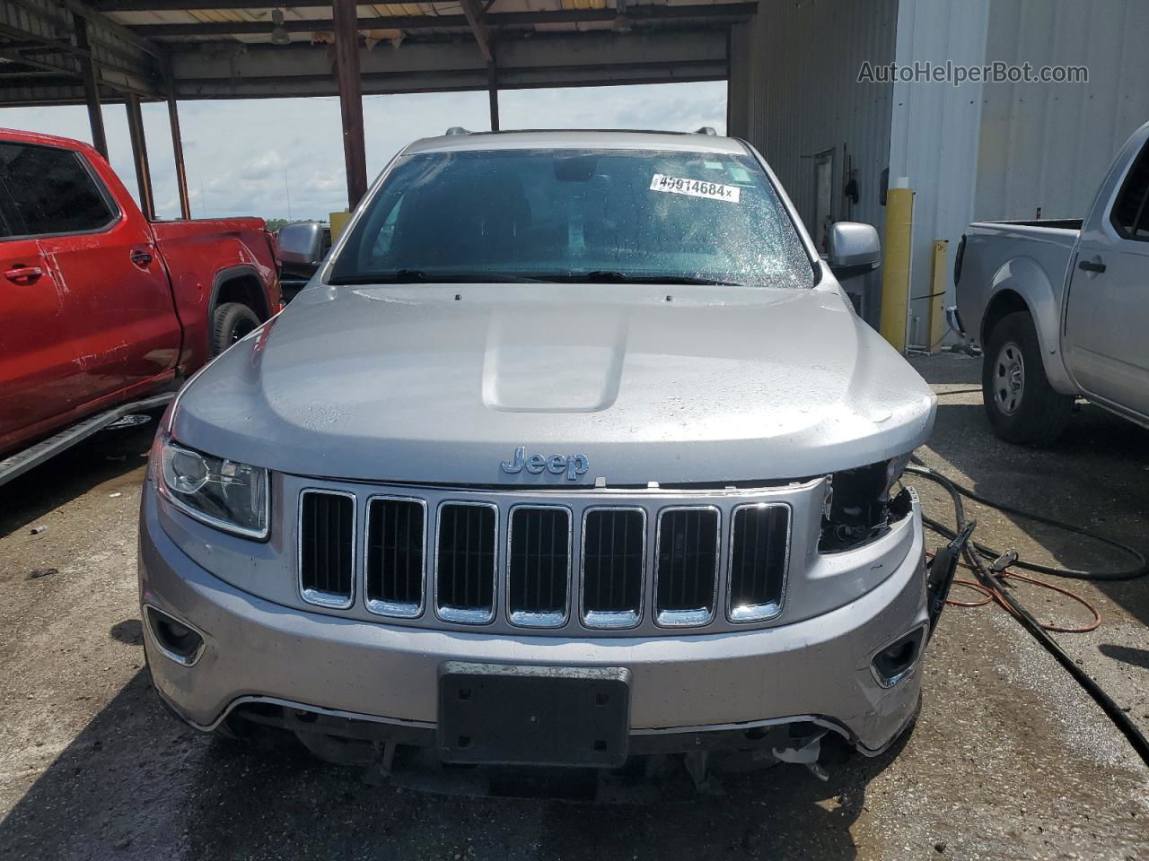 2014 Jeep Grand Cherokee Limited Silver vin: 1C4RJFBG4EC546047