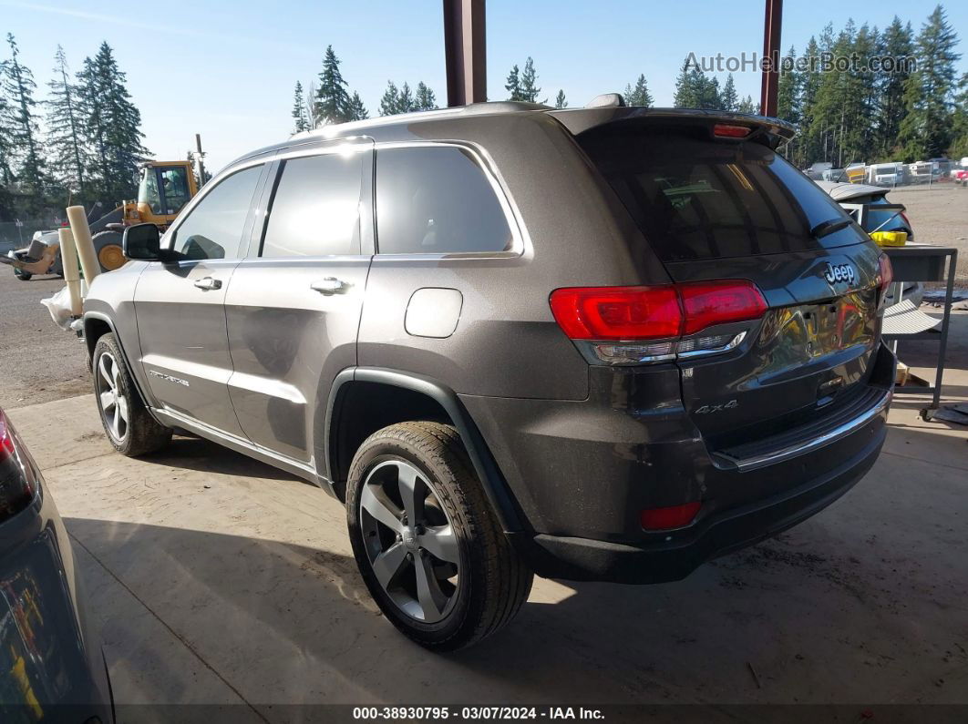 2015 Jeep Grand Cherokee Limited Gray vin: 1C4RJFBG4FC166658