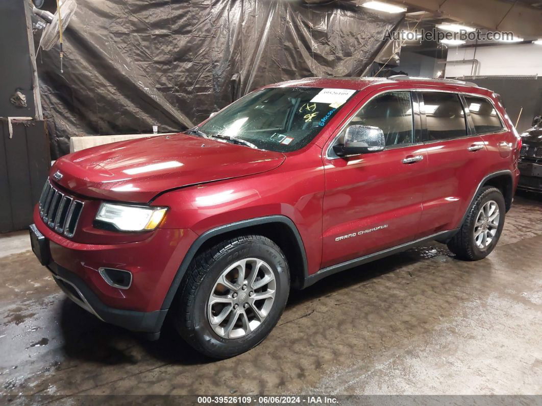 2015 Jeep Grand Cherokee Limited Red vin: 1C4RJFBG4FC604269