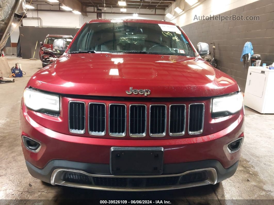 2015 Jeep Grand Cherokee Limited Red vin: 1C4RJFBG4FC604269
