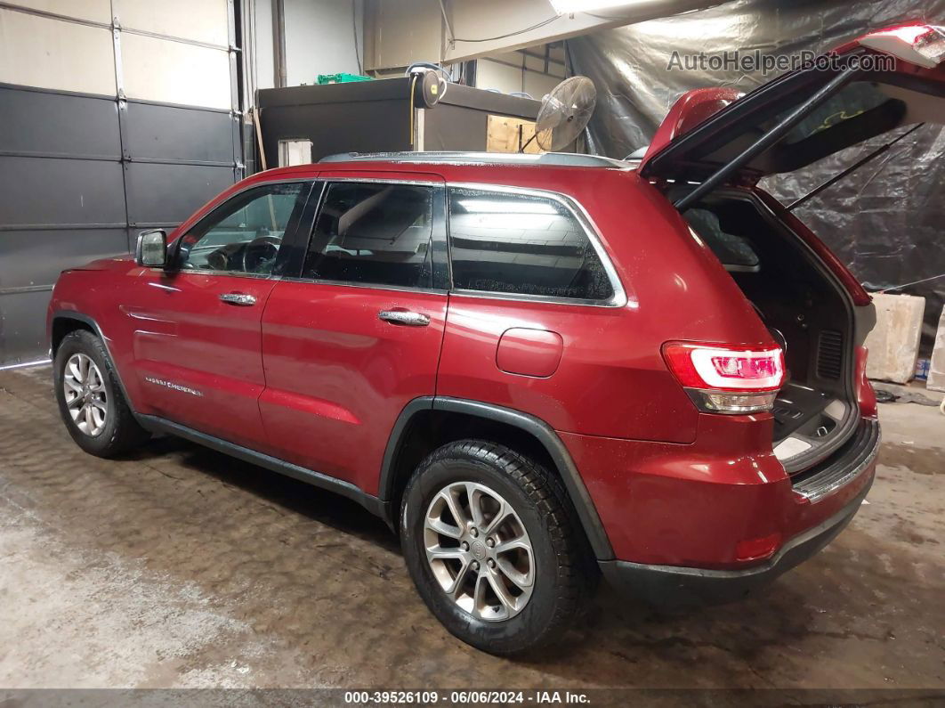 2015 Jeep Grand Cherokee Limited Red vin: 1C4RJFBG4FC604269