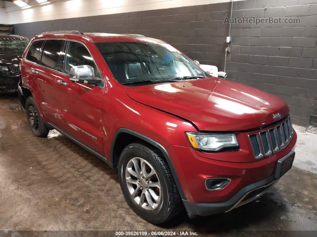 2015 Jeep Grand Cherokee Limited Red vin: 1C4RJFBG4FC604269