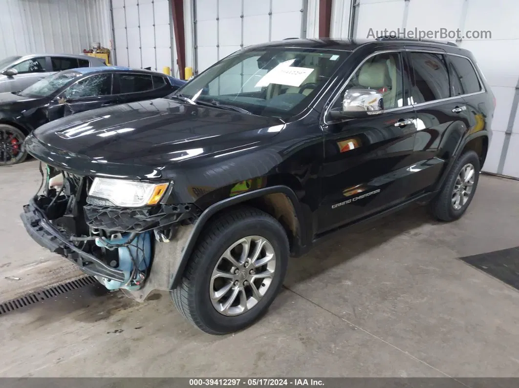 2015 Jeep Grand Cherokee Limited Black vin: 1C4RJFBG4FC700113