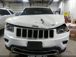 2015 Jeep Grand Cherokee Limited White vin: 1C4RJFBG4FC748257