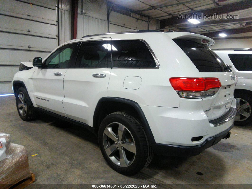 2015 Jeep Grand Cherokee Limited Белый vin: 1C4RJFBG4FC748257