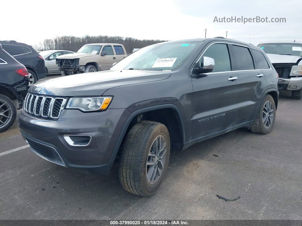 2017 Jeep Grand Cherokee Limited 4x4 Gray vin: 1C4RJFBG4HC728464