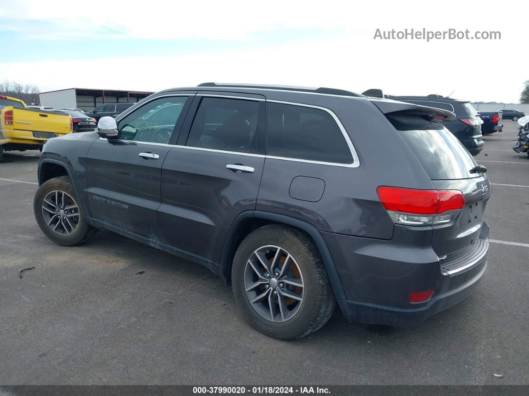 2017 Jeep Grand Cherokee Limited 4x4 Gray vin: 1C4RJFBG4HC728464