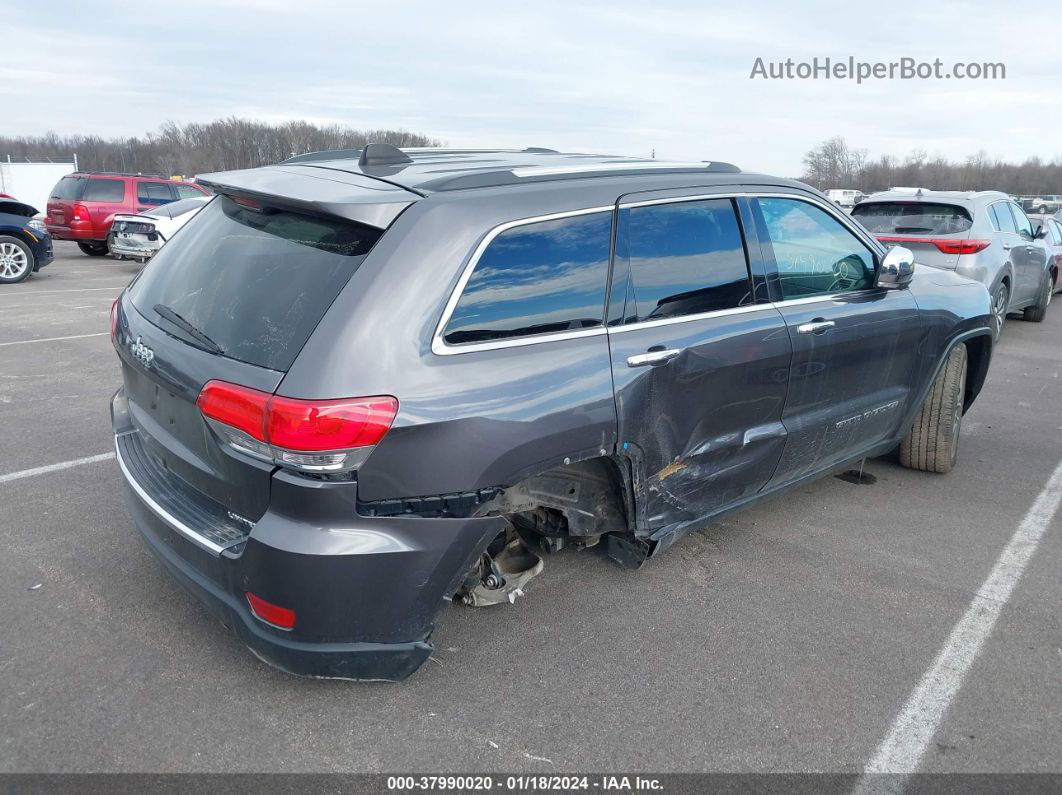 2017 Jeep Grand Cherokee Limited 4x4 Gray vin: 1C4RJFBG4HC728464