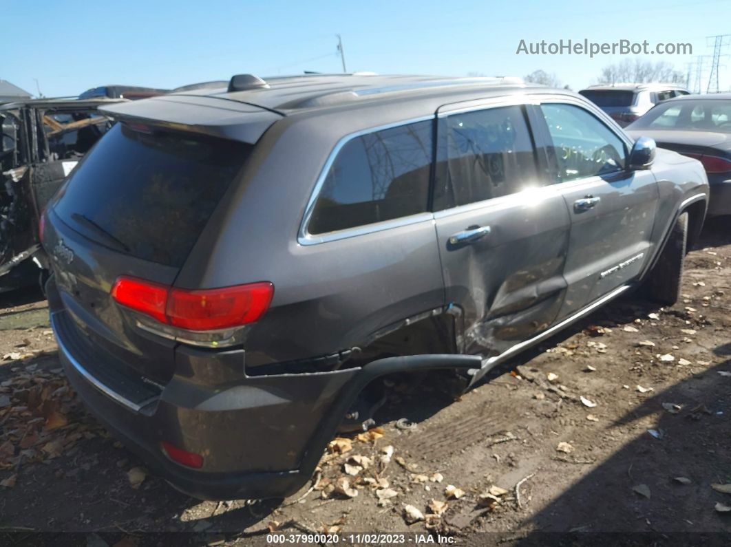 2017 Jeep Grand Cherokee Limited 4x4 Gray vin: 1C4RJFBG4HC728464