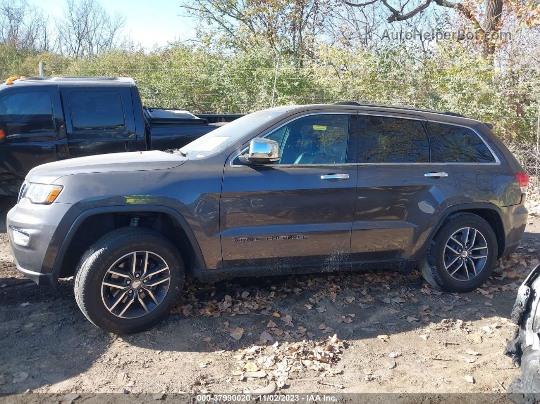 2017 Jeep Grand Cherokee Limited 4x4 Gray vin: 1C4RJFBG4HC728464