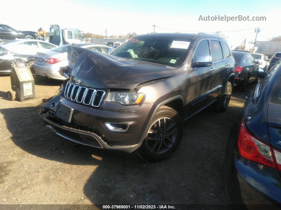 2017 Jeep Grand Cherokee Limited 4x4 Серый vin: 1C4RJFBG4HC768060