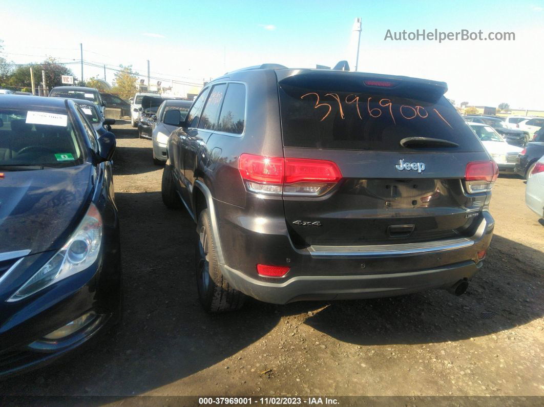 2017 Jeep Grand Cherokee Limited 4x4 Gray vin: 1C4RJFBG4HC768060