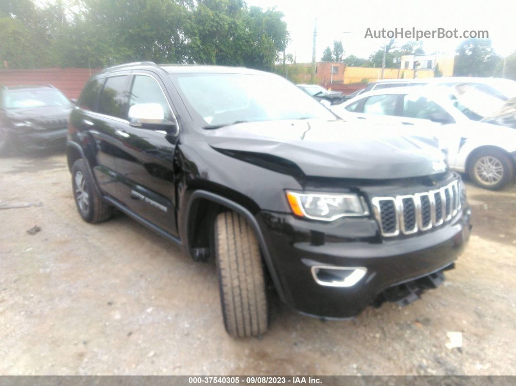 2017 Jeep Grand Cherokee Limited Black vin: 1C4RJFBG4HC843727