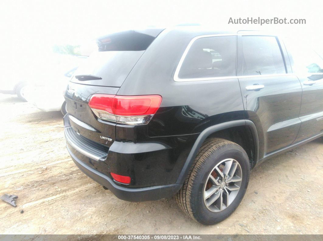 2017 Jeep Grand Cherokee Limited Black vin: 1C4RJFBG4HC843727