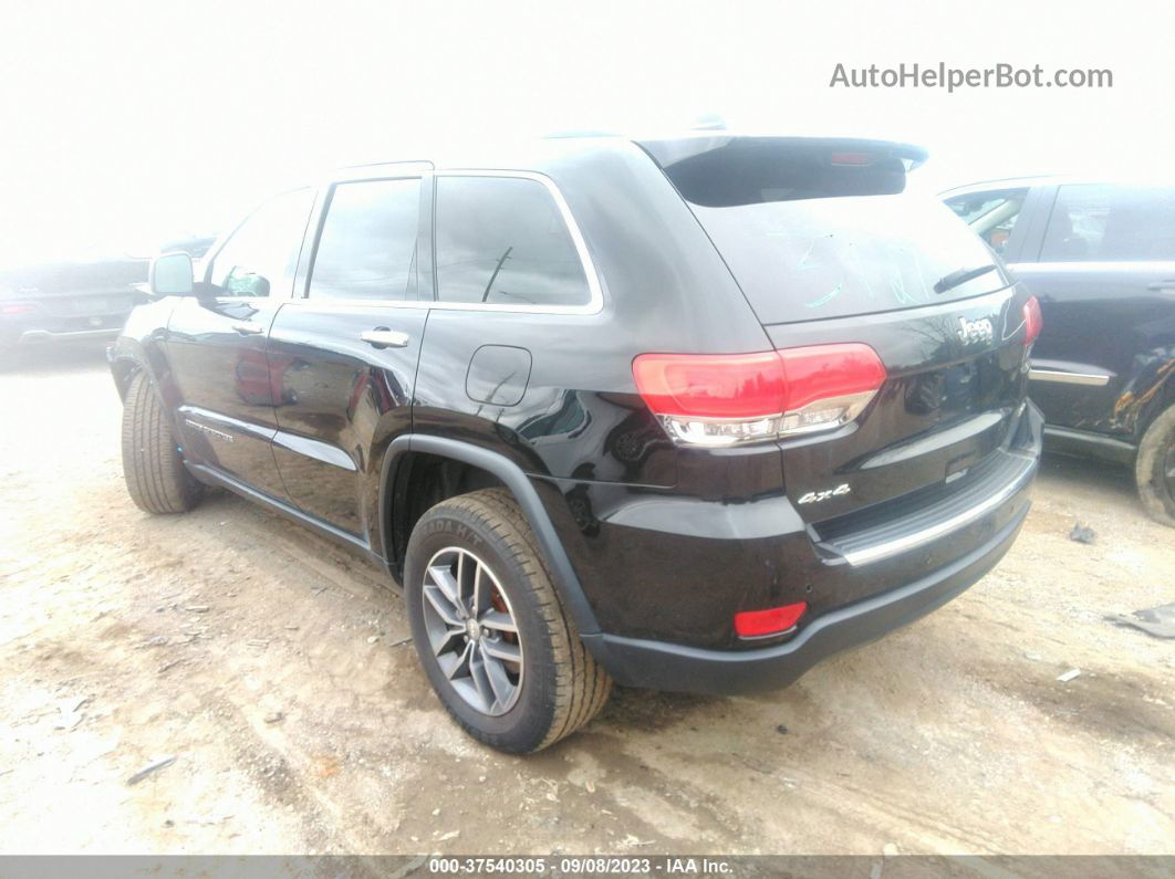 2017 Jeep Grand Cherokee Limited Black vin: 1C4RJFBG4HC843727