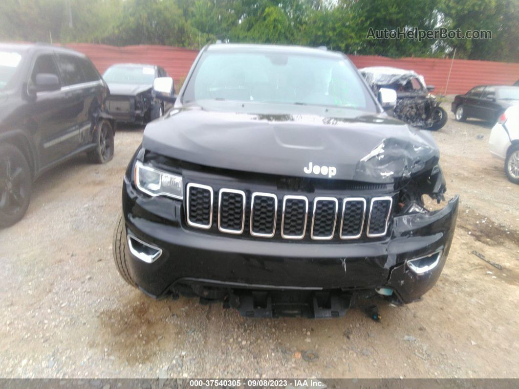 2017 Jeep Grand Cherokee Limited Black vin: 1C4RJFBG4HC843727