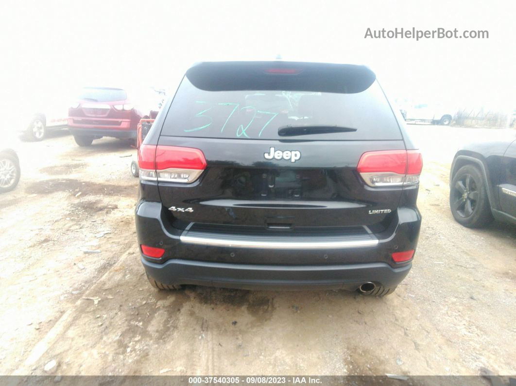 2017 Jeep Grand Cherokee Limited Черный vin: 1C4RJFBG4HC843727