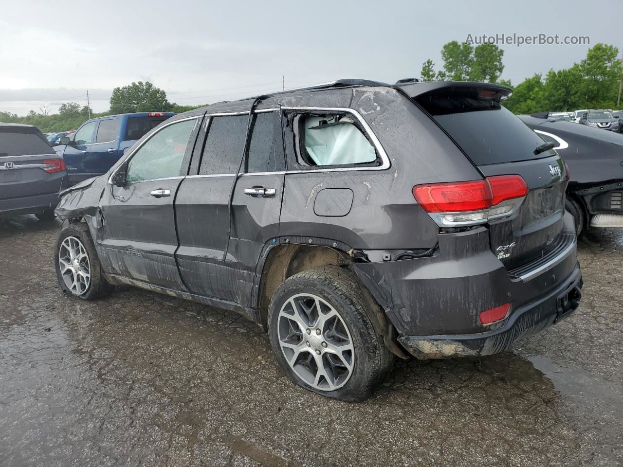 2019 Jeep Grand Cherokee Limited Black vin: 1C4RJFBG4KC574491