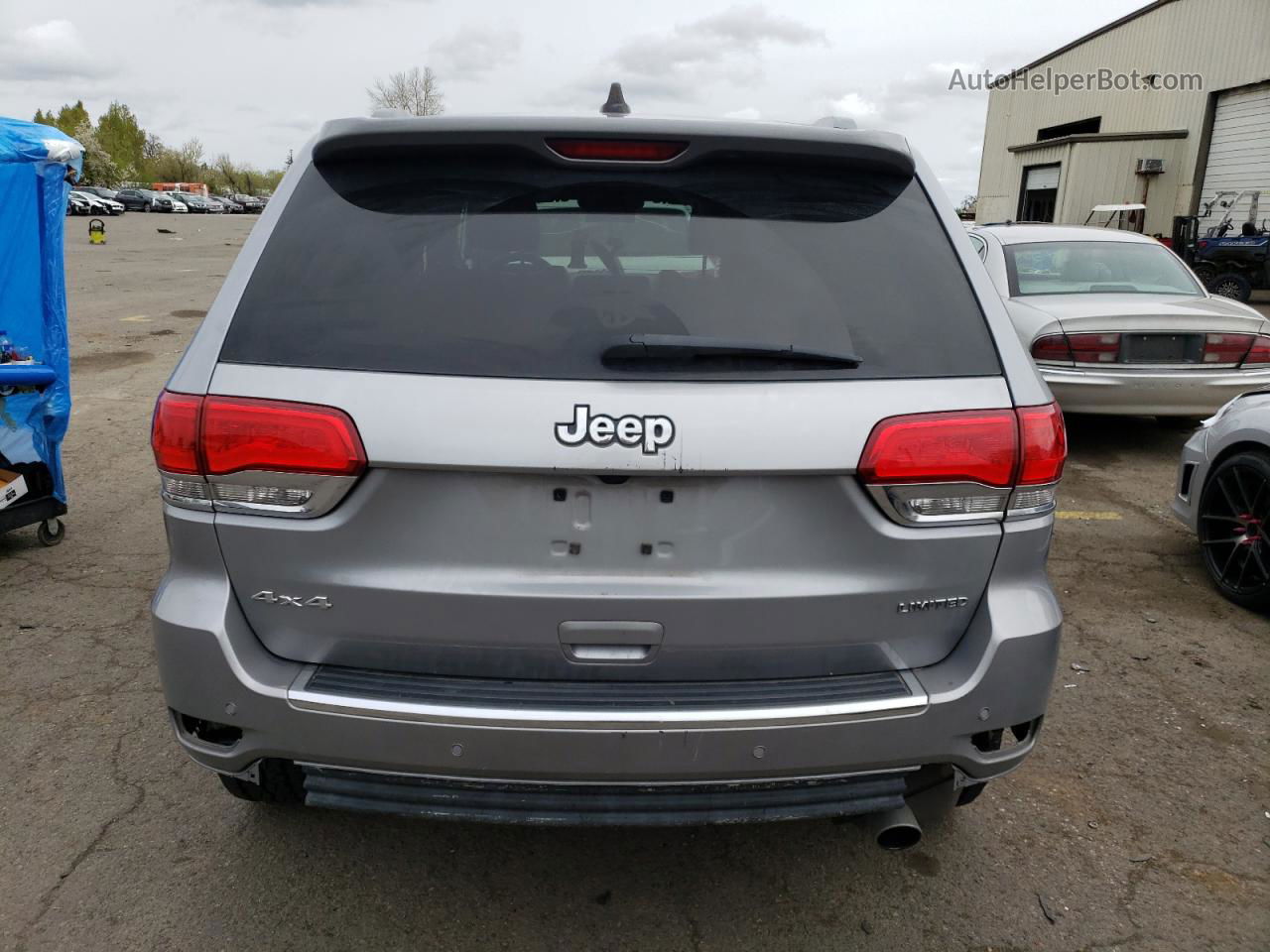 2019 Jeep Grand Cherokee Limited Gray vin: 1C4RJFBG4KC665664