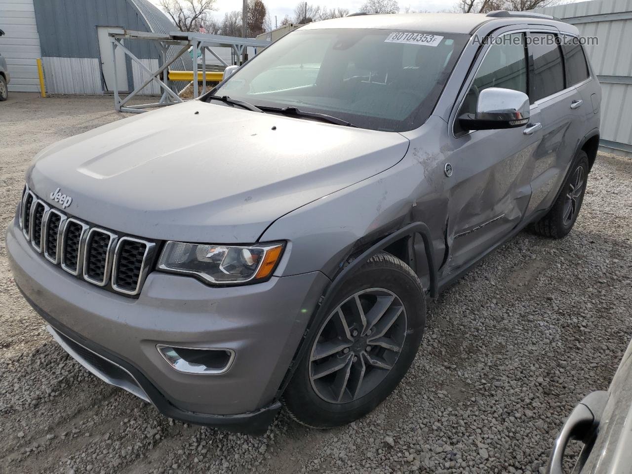 2019 Jeep Grand Cherokee Limited Gray vin: 1C4RJFBG4KC723790