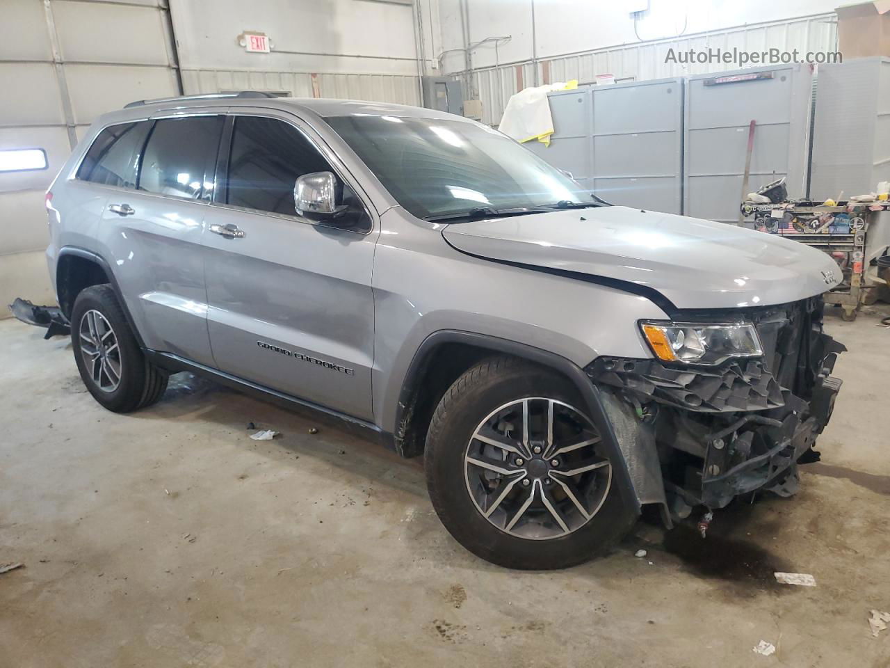 2019 Jeep Grand Cherokee Limited Gray vin: 1C4RJFBG4KC782015