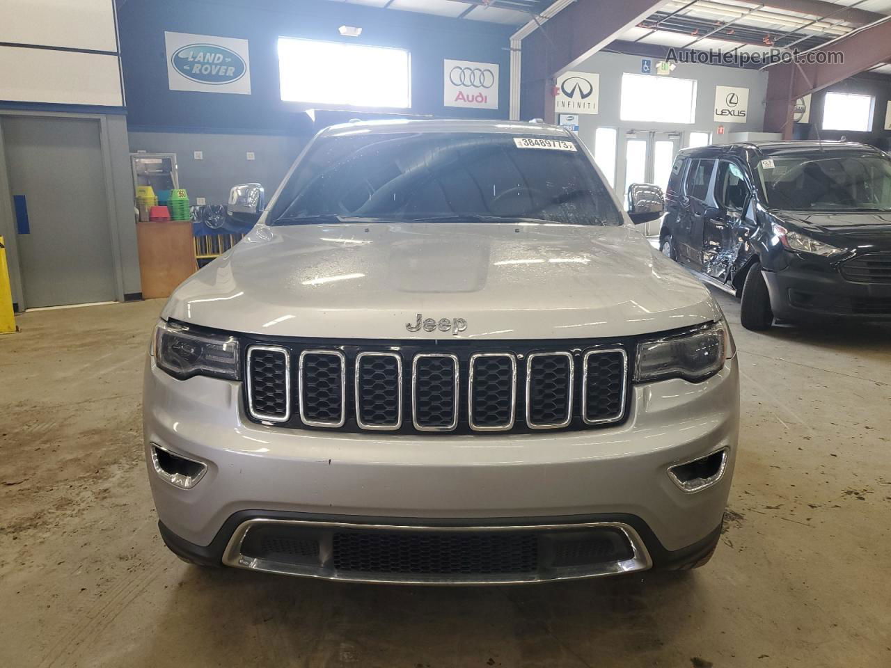 2019 Jeep Grand Cherokee Limited Silver vin: 1C4RJFBG4KC796075