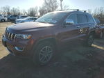 2019 Jeep Grand Cherokee Limited Burgundy vin: 1C4RJFBG4KC808287