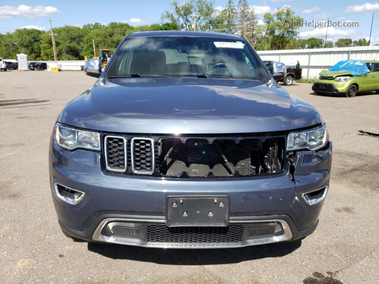 2021 Jeep Grand Cherokee Limited Blue vin: 1C4RJFBG4MC502984