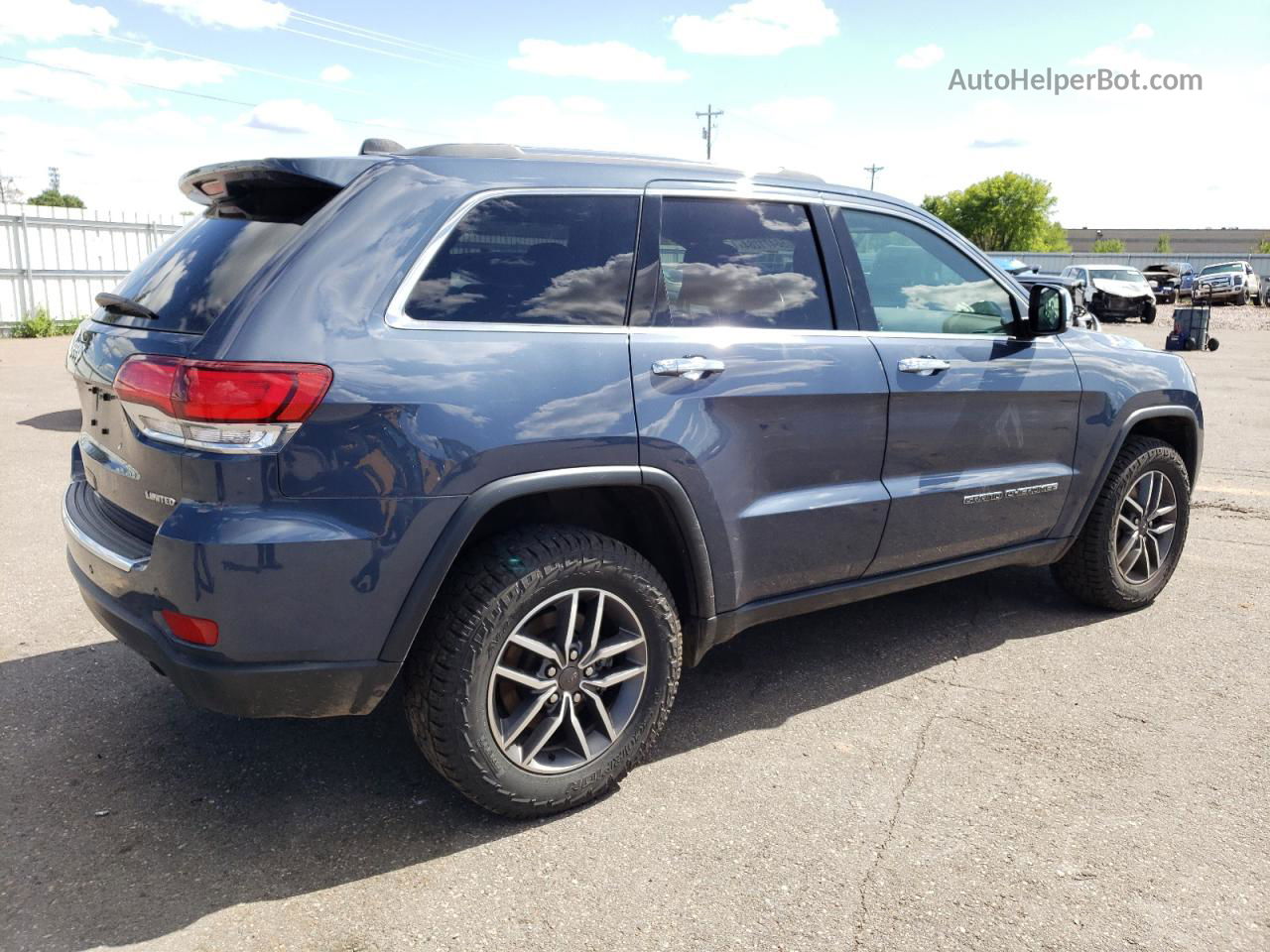 2021 Jeep Grand Cherokee Limited Blue vin: 1C4RJFBG4MC502984