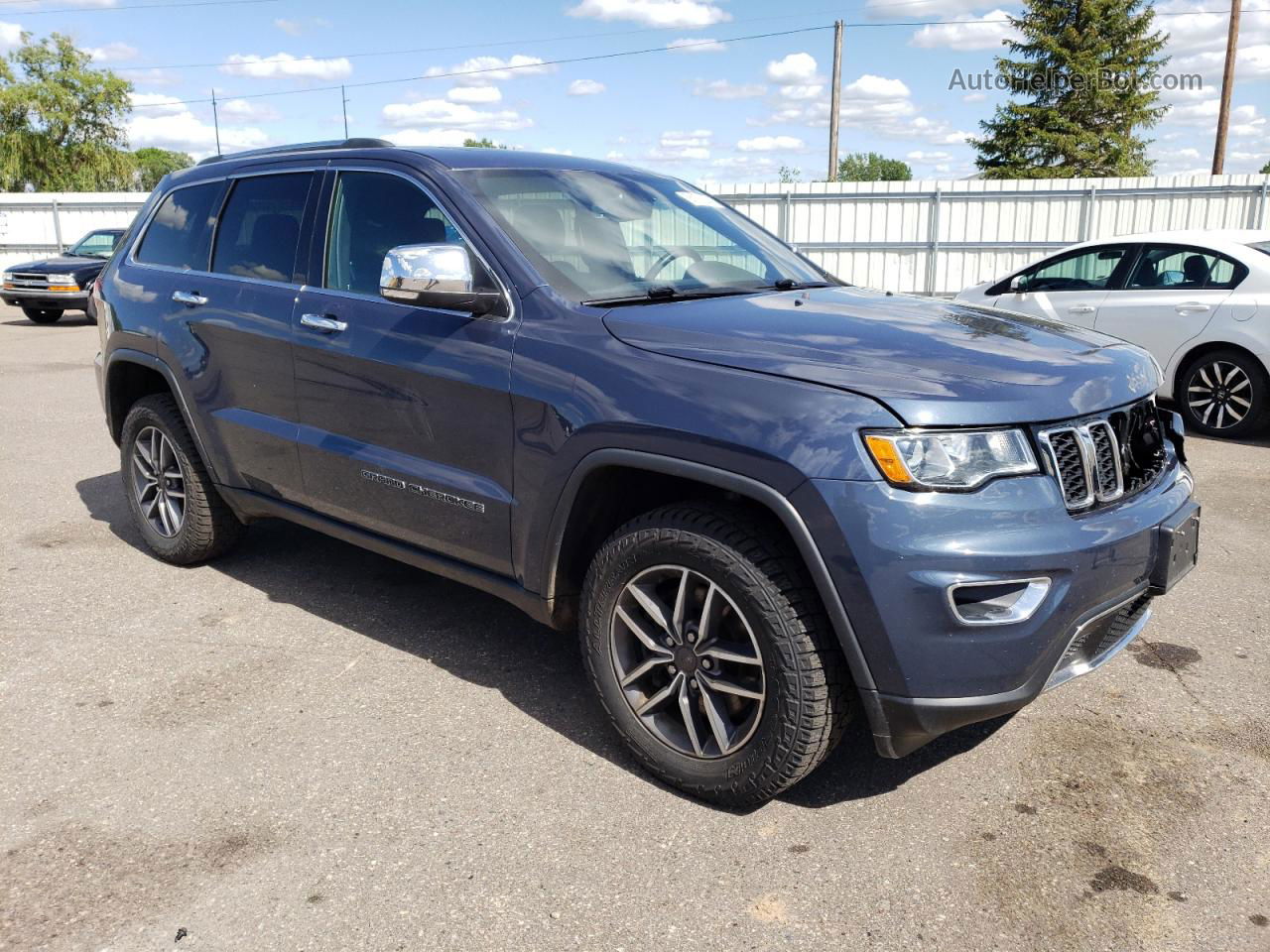 2021 Jeep Grand Cherokee Limited Blue vin: 1C4RJFBG4MC502984