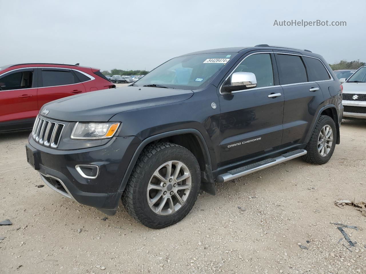 2014 Jeep Grand Cherokee Limited Black vin: 1C4RJFBG5EC132887