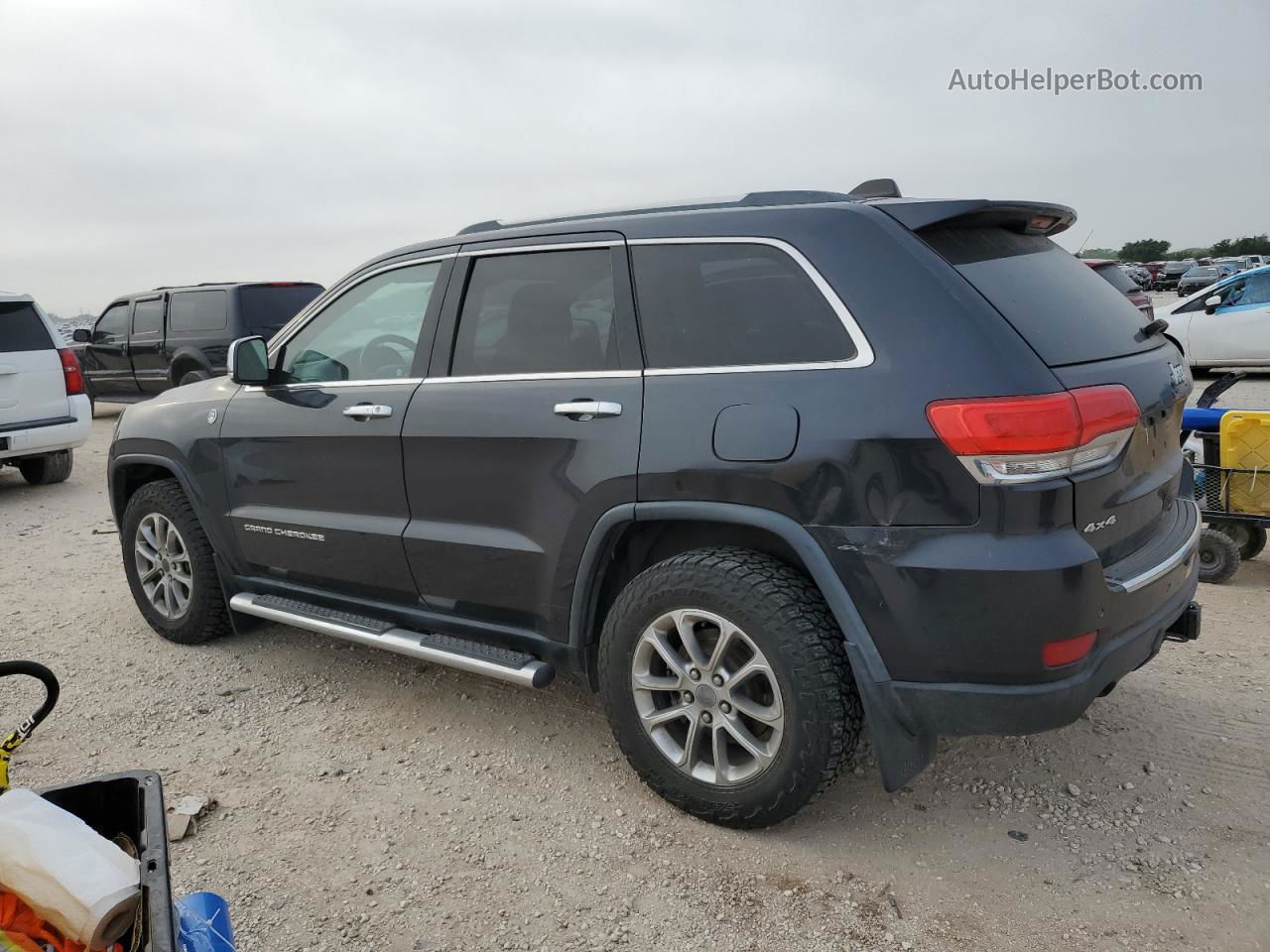 2014 Jeep Grand Cherokee Limited Black vin: 1C4RJFBG5EC132887