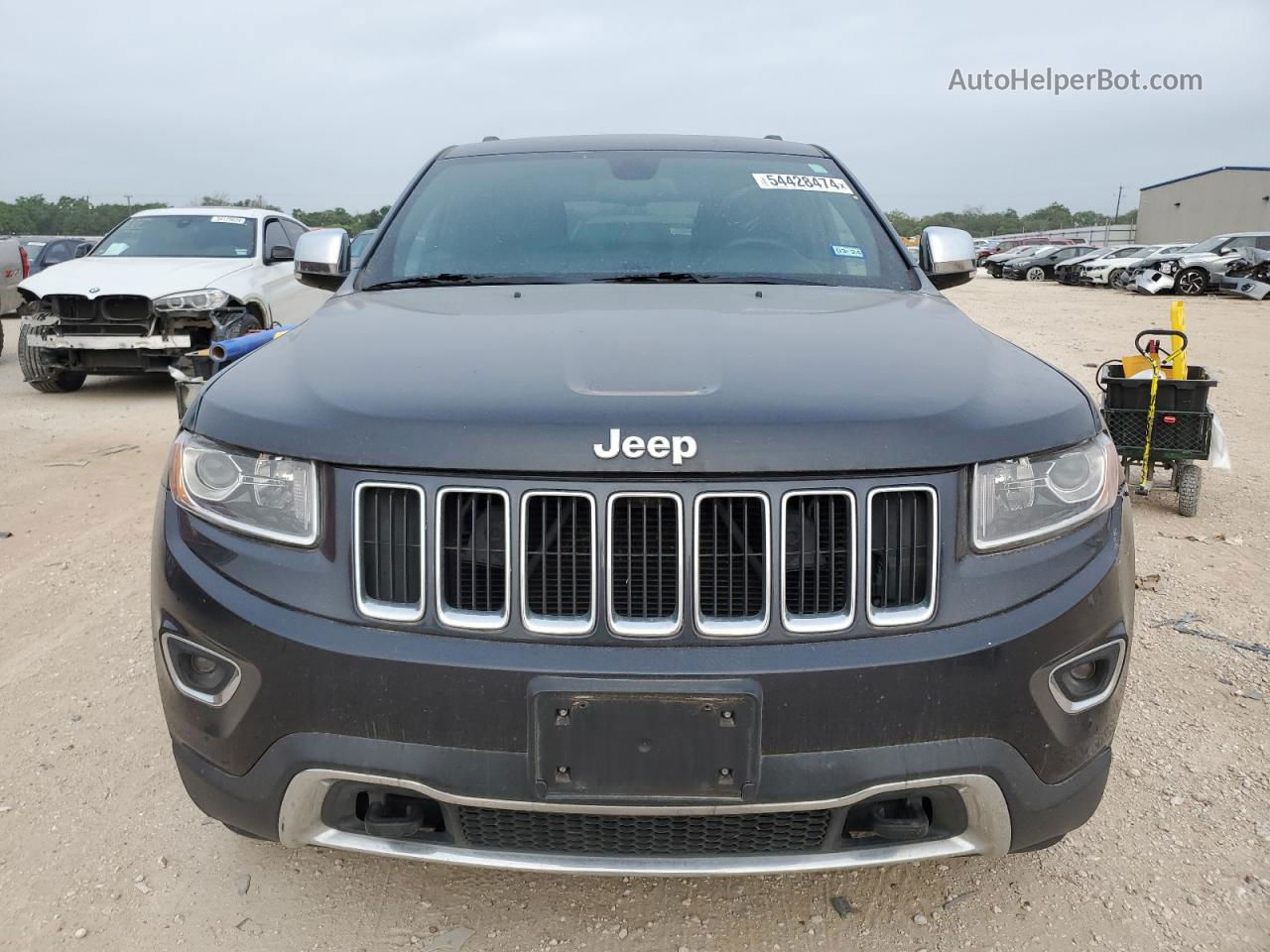 2014 Jeep Grand Cherokee Limited Black vin: 1C4RJFBG5EC132887