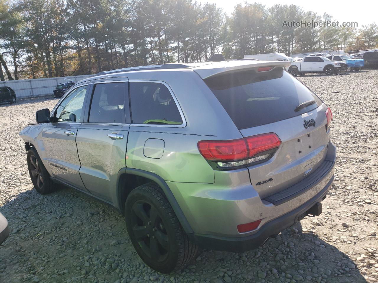 2014 Jeep Grand Cherokee Limited Silver vin: 1C4RJFBG5EC169115