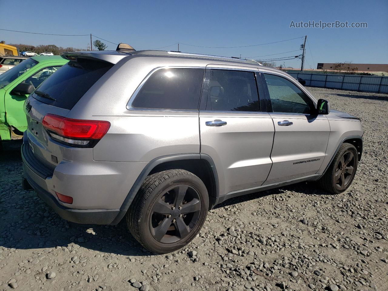 2014 Jeep Grand Cherokee Limited Silver vin: 1C4RJFBG5EC169115