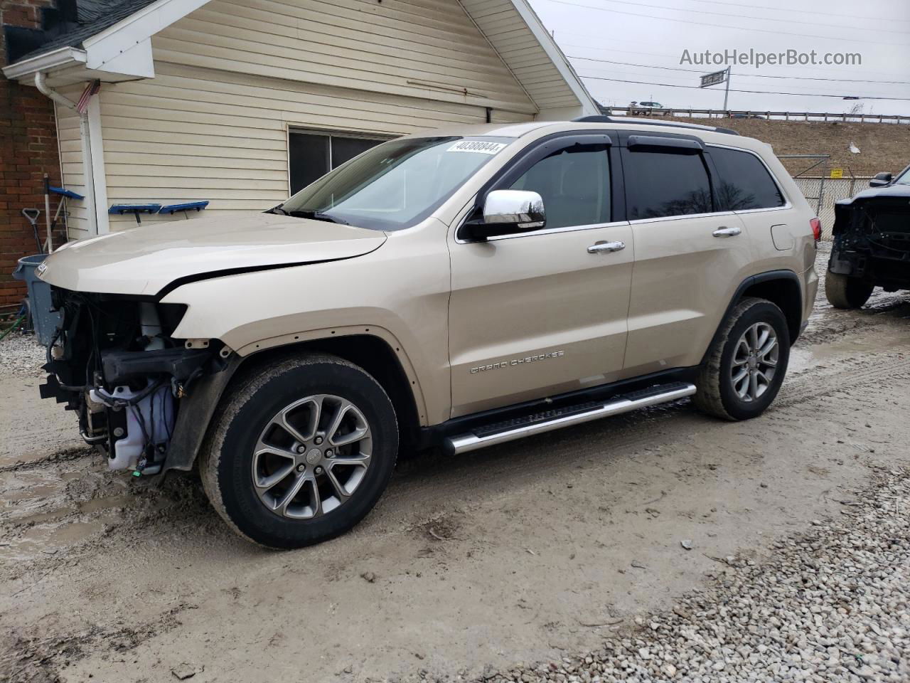 2014 Jeep Grand Cherokee Limited Beige vin: 1C4RJFBG5EC238000