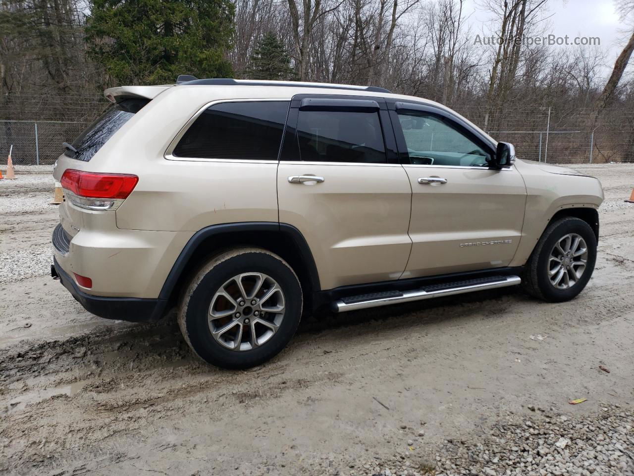 2014 Jeep Grand Cherokee Limited Beige vin: 1C4RJFBG5EC238000