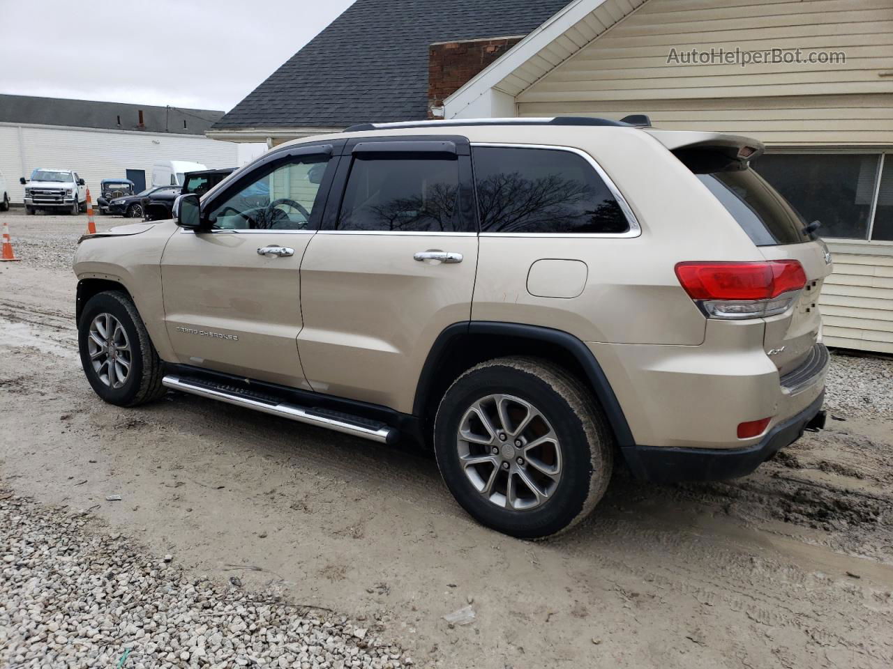 2014 Jeep Grand Cherokee Limited Beige vin: 1C4RJFBG5EC238000