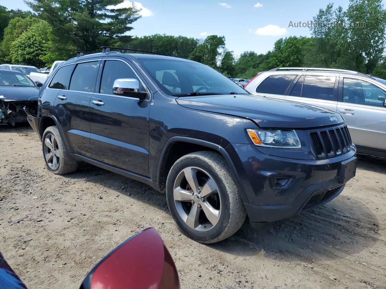 2014 Jeep Grand Cherokee Limited Black vin: 1C4RJFBG5EC247652