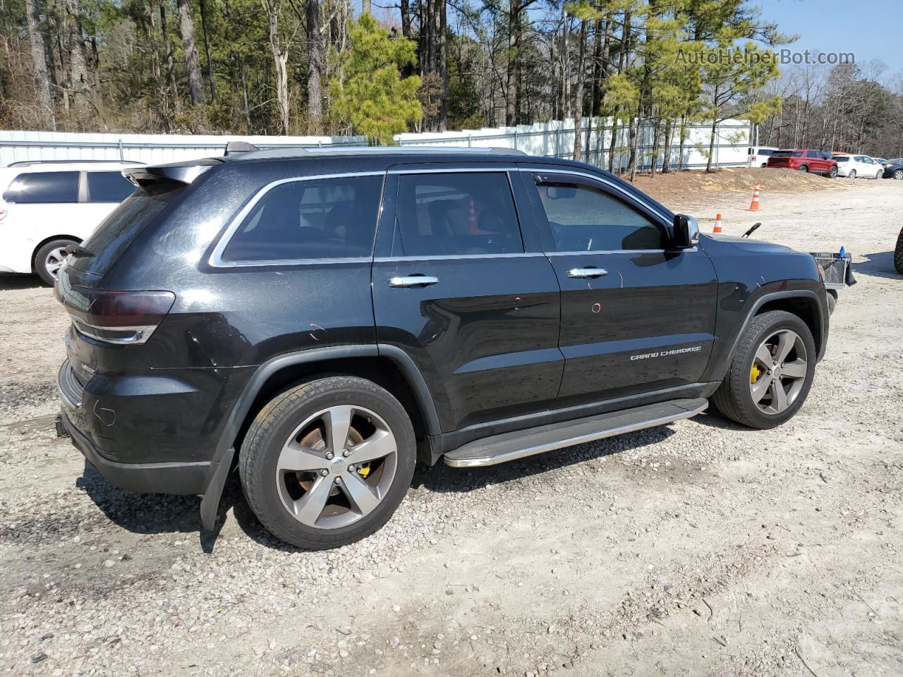 2014 Jeep Grand Cherokee Limited Black vin: 1C4RJFBG5EC385109