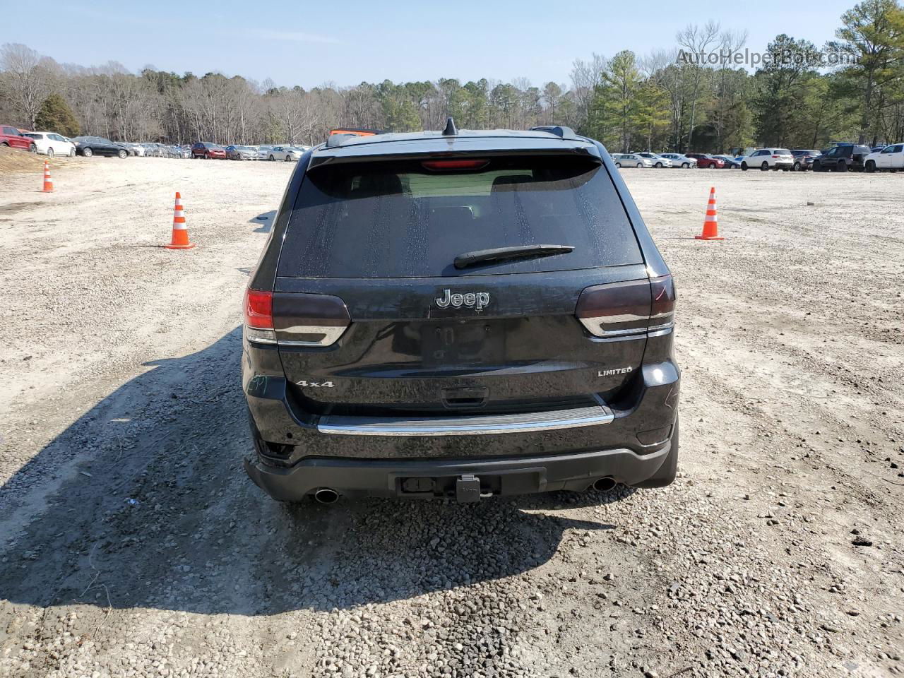 2014 Jeep Grand Cherokee Limited Black vin: 1C4RJFBG5EC385109